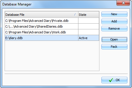 Database manager