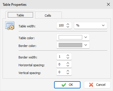 Table_Properties