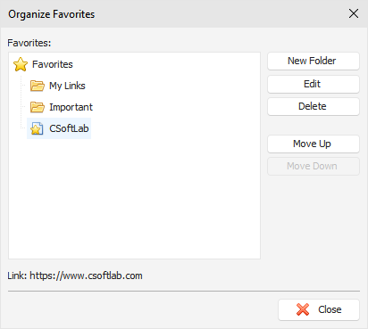 Organize_Favorites