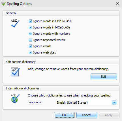 Spelling_Options